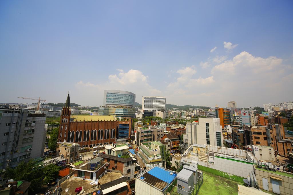 24 Guesthouse Sinchon Avenue Seúl Exterior foto